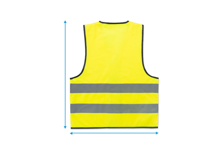 Reflective safety vest - how to measure