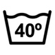 Wash: on 40°