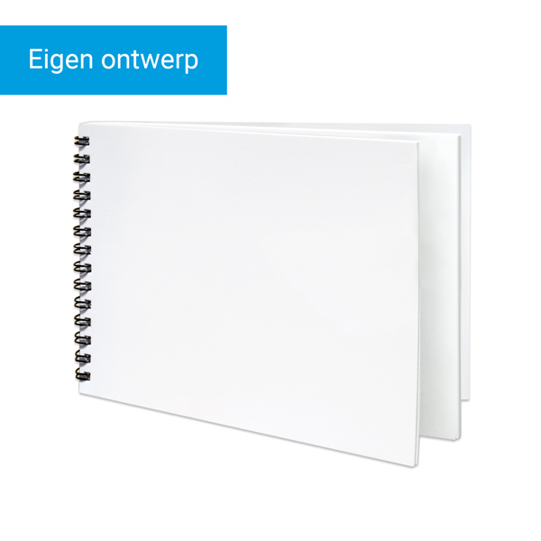 Fotoboek M liggend spiraalbinding Fotoboek M liggend spiraalbinding