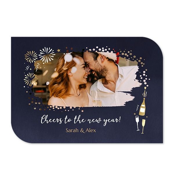 Single Card Half Rounded Horizontal 14,3 x 10 cm