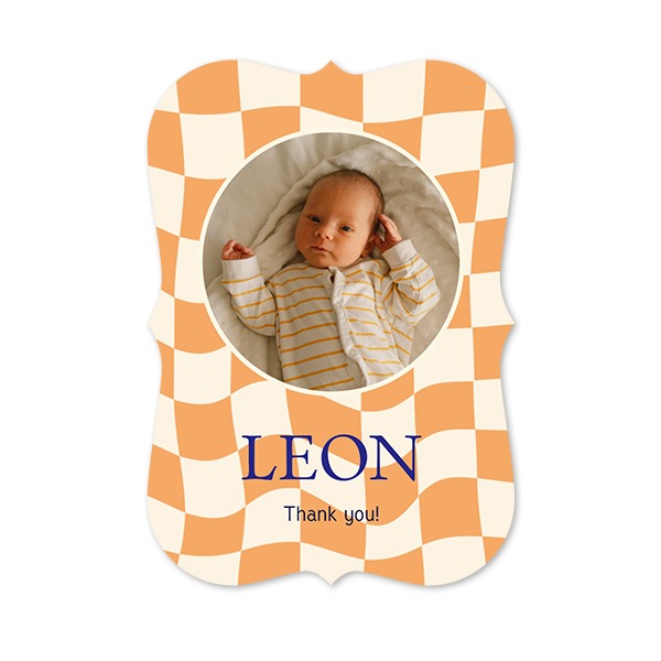Single Card with brackets Portrait 10 x 14,3 cm