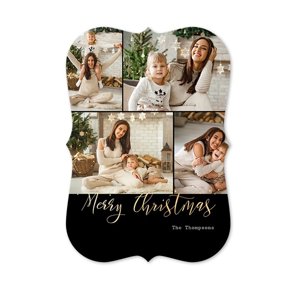 Single Card with brackets Portrait 10 x 14,3 cm