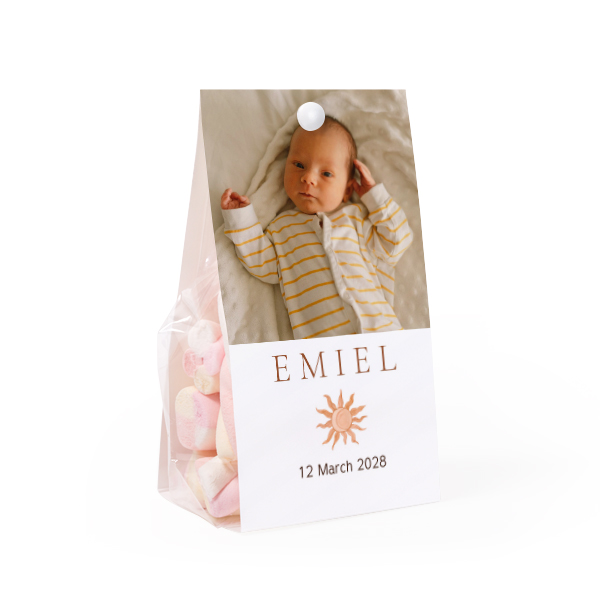 Candy bag with photo-wrapping - set of 24 Candy bag with photo-wrapping - set of 24