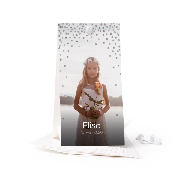 Standing card - set of 12 (6,5 x 12 cm) Standing card - set of 12 (6,5 x 12 cm)