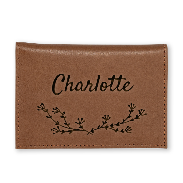 Leather Card Holder Leather Card Holder