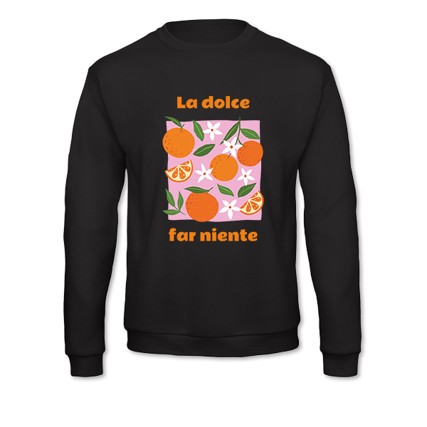 Sweater Unisex Black Sweater Unisex Black