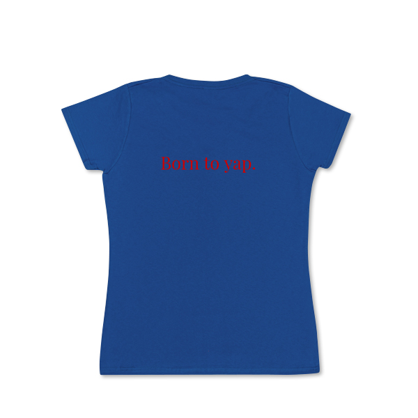 T-shirt Women Atoll Blue Back