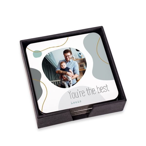 Sous-verres luxe carrés Sous-verres luxe carrés