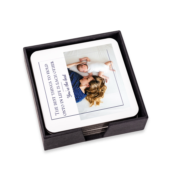 Sous-verres luxe carrés Sous-verres luxe carrés