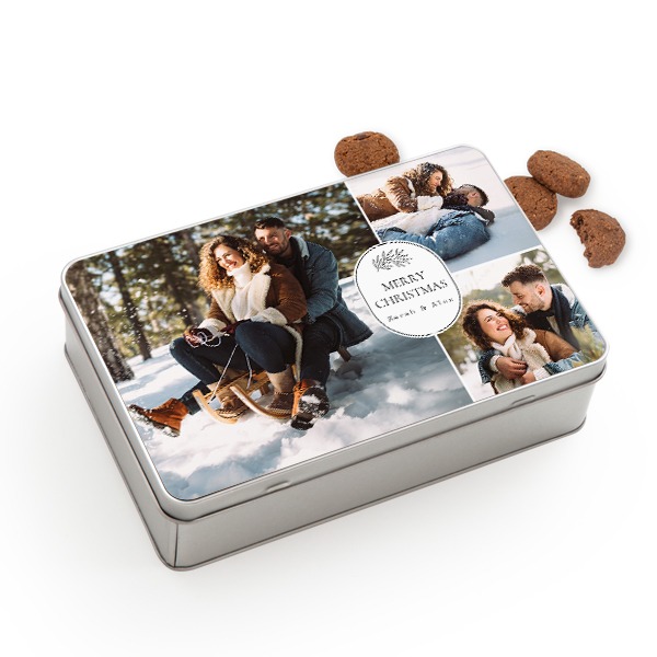 Cookie Tin Rectangle with Generous cookies Cookie Tin Rectangle with Generous cookies