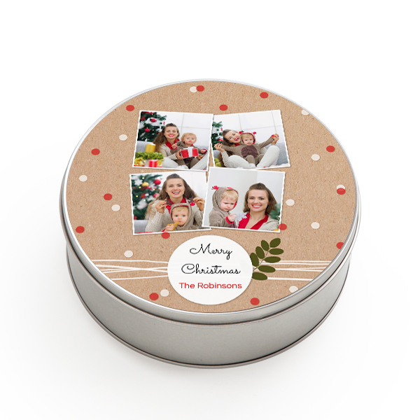 Cookie Tin Round Cookie Tin Round