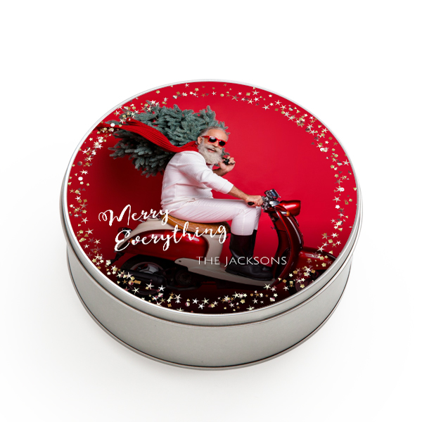Cookie Tin Round Cookie Tin Round
