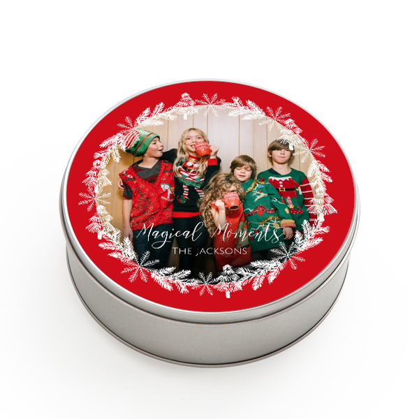 Cookie Tin Round Cookie Tin Round