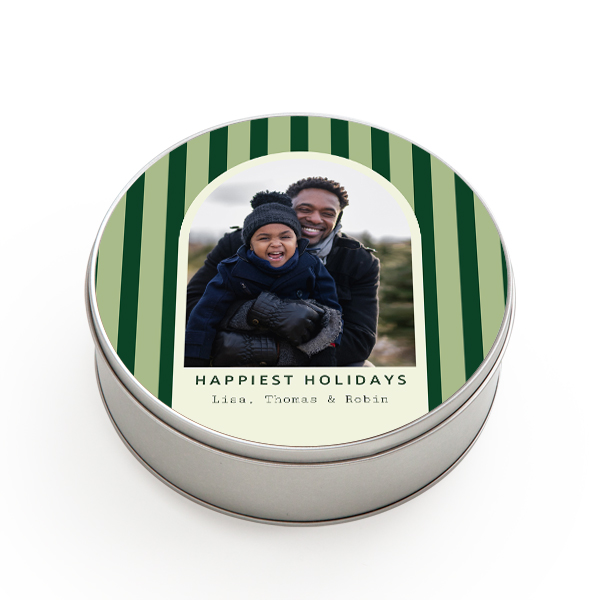 Koekjesdoos rond Koekjesdoos rond