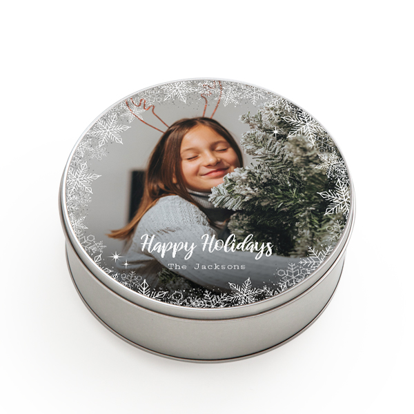 Cookie Tin Round Cookie Tin Round