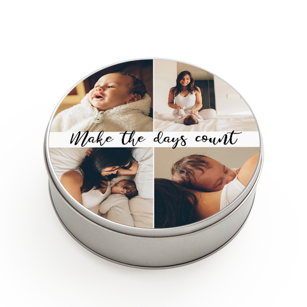 Cookie Tin Round Cookie Tin Round