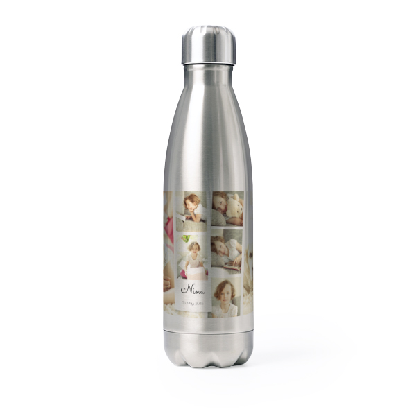 Drink Bottle stainless steel Grey Drink Bottle stainless steel Grey