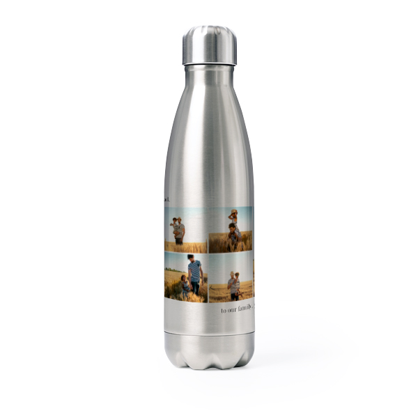 Drink Bottle stainless steel Grey Drink Bottle stainless steel Grey