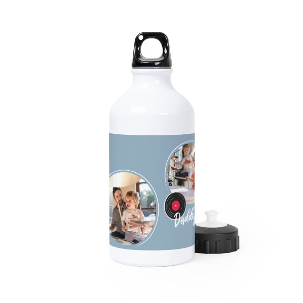 Bouteille isotherme en aluminium blanc 50 cl Bouteille isotherme en aluminium blanc 50 cl