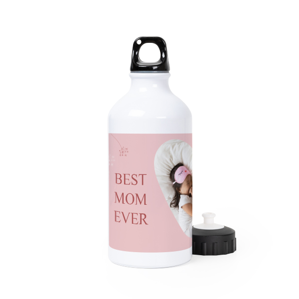 Bouteille isotherme en aluminium blanc 50 cl Bouteille isotherme en aluminium blanc 50 cl