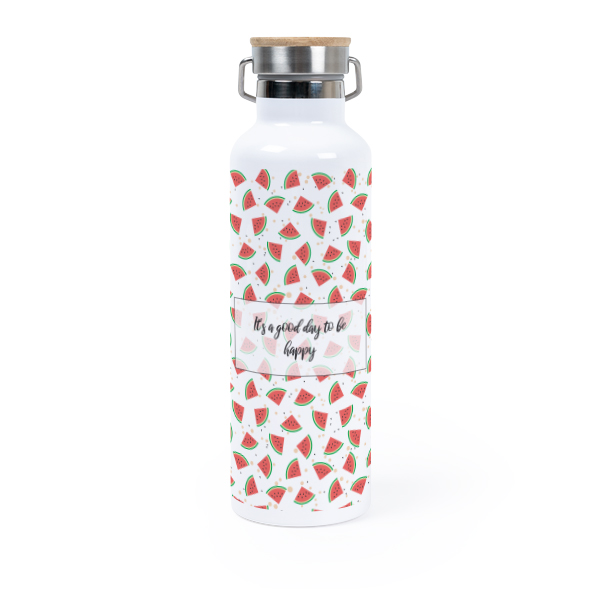 Thermos flask with bamboo lid 75 cl Thermos flask with bamboo lid 75 cl