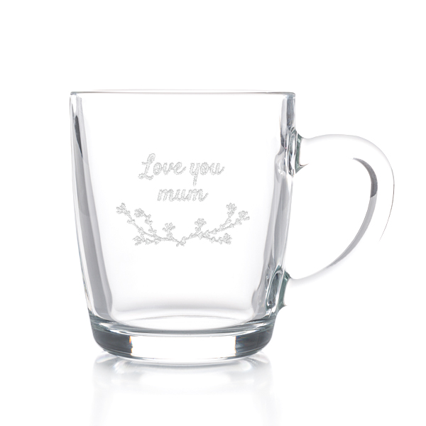 Teeglas personalisiert mit Gravur Teeglas personalisiert mit Gravur