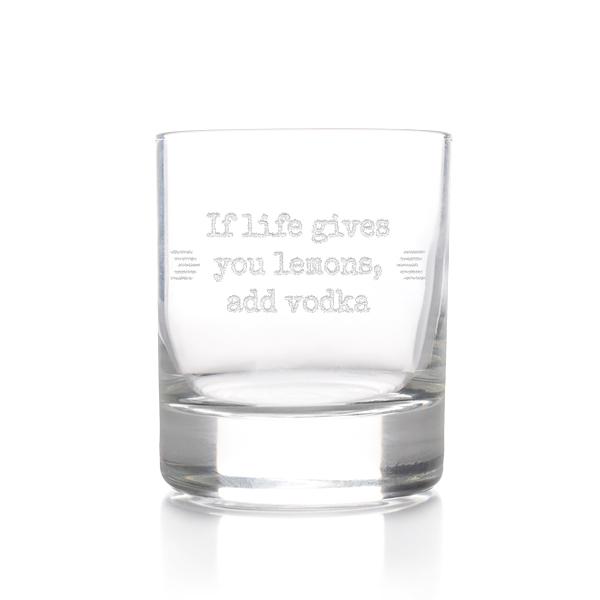 Engraved whisky glass Engraved whisky glass