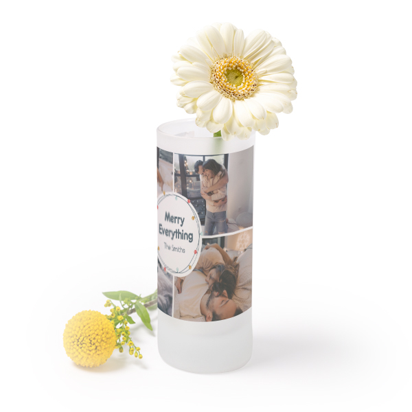 Frosted Glass Vase Frosted Glass Vase