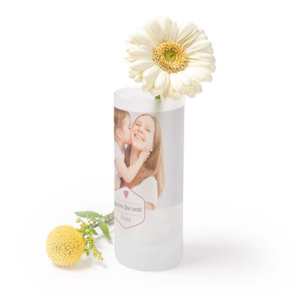 Vase verre droit Vase verre droit