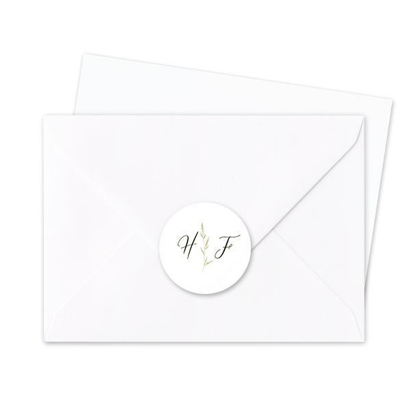 Autocollants pour enveloppes Rondes (lot de 24) Autocollants pour enveloppes Rondes (lot de 24)