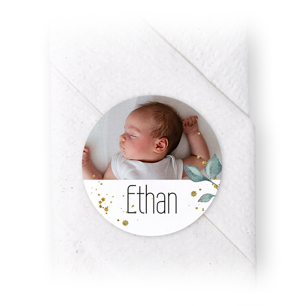 Napkin Stickers Circle - set of 24 Napkin Stickers Circle - set of 24