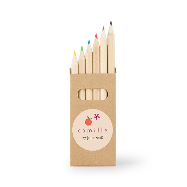 Doosjes met kleurpotloden - Set van 24