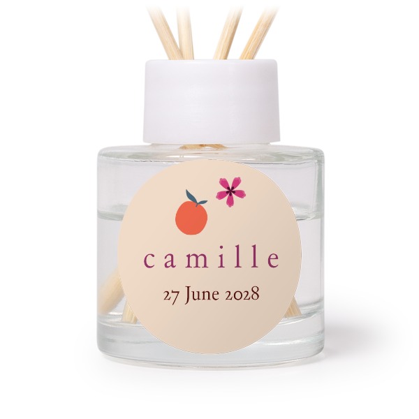 Huisparfum diffuser wit rond (set van 12)