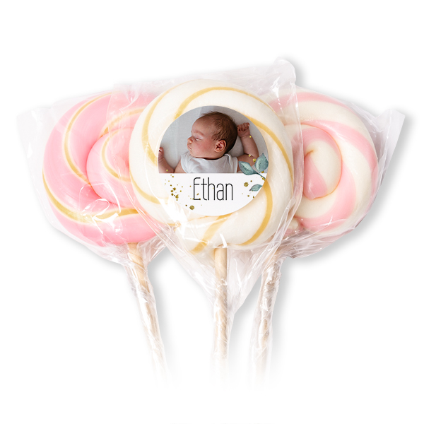 Lollipops Pink - set of 12 Lollipops Pink - set of 12