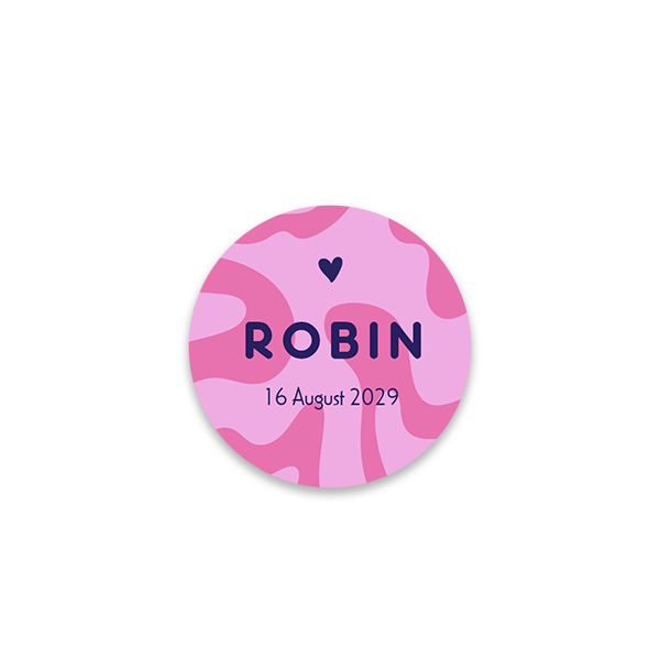 Ronde stickers klein - Set van 48 Ronde stickers klein - Set van 48