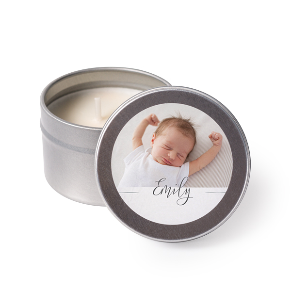 Tea Lights with Sticker - set of 24 Tea Lights with Sticker - set of 24