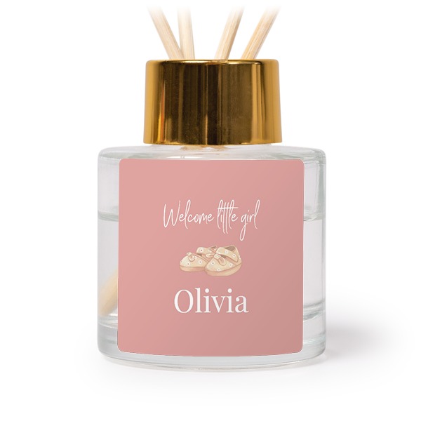 Huisparfum diffuser goud vierkant - Set van 12 Huisparfum diffuser goud vierkant - Set van 12