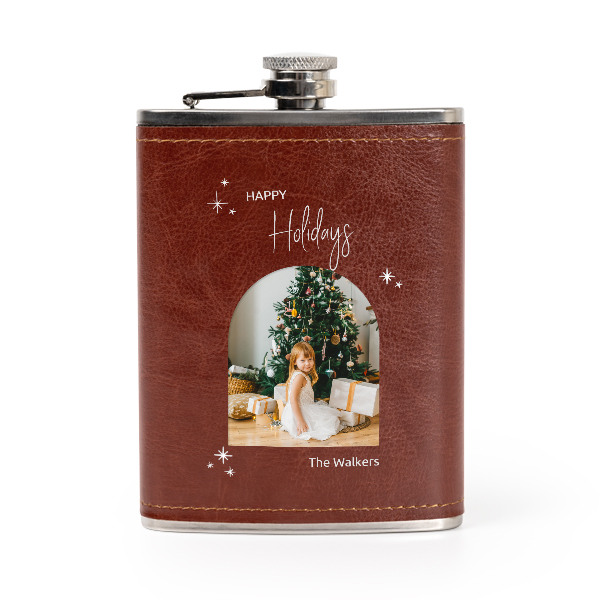 Hip Flask with Full colour print Hip Flask with Full colour print