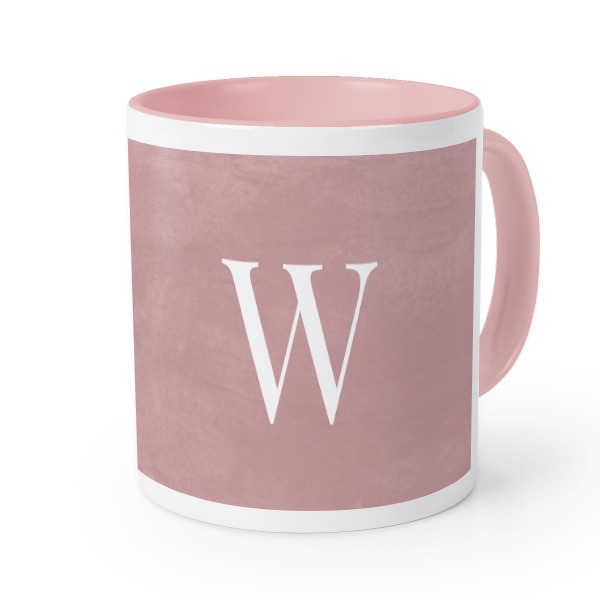 Mugg med färg Rosa