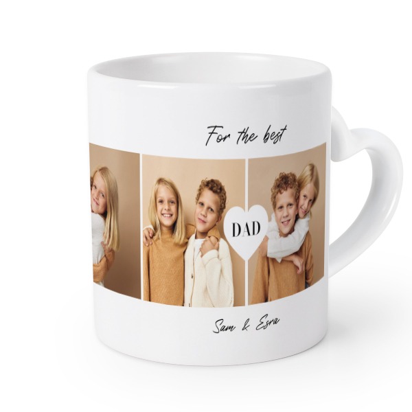 Mug anse en coeur Mug anse en coeur