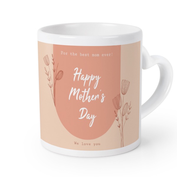 Mug anse en coeur Mug anse en coeur
