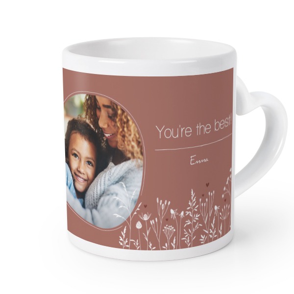 Mug anse en coeur Mug anse en coeur