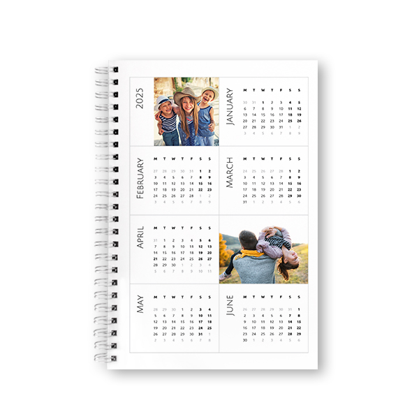 Fotoschrift met jaarkalender A5