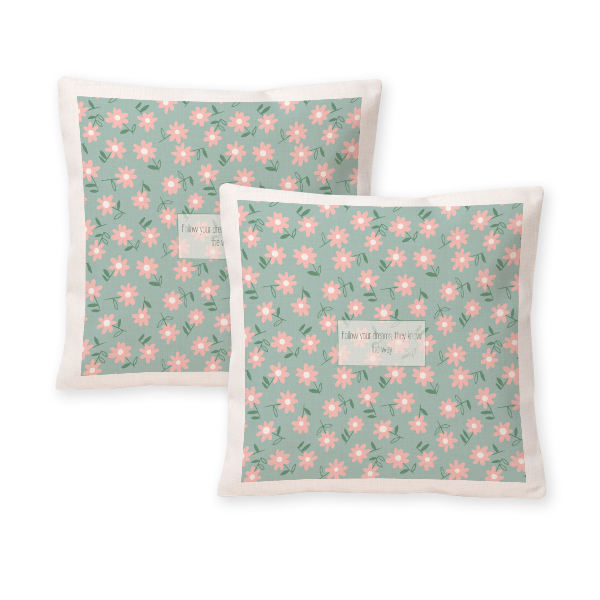 Polylinen Cover Square M Front & Back Polylinen Cover Square M Front & Back