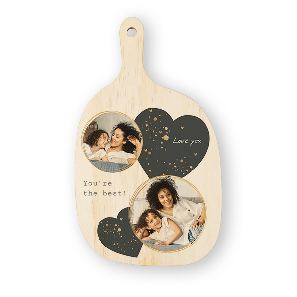 Wooden tapas board oval Wooden tapas board oval