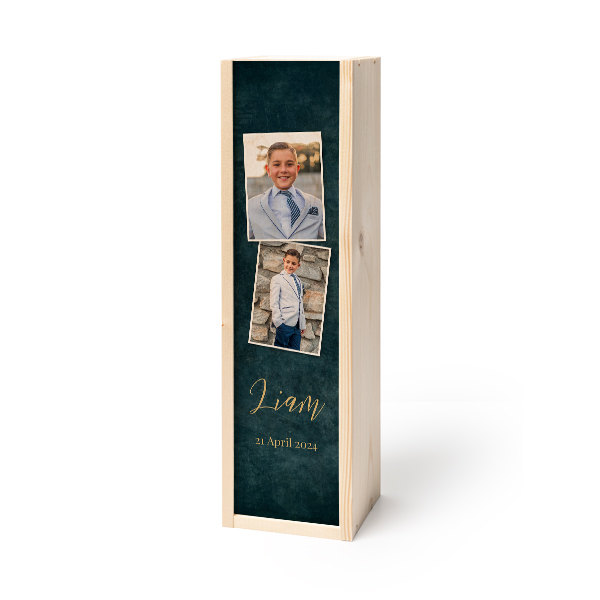 Wooden gift box for bottle Wooden gift box for bottle