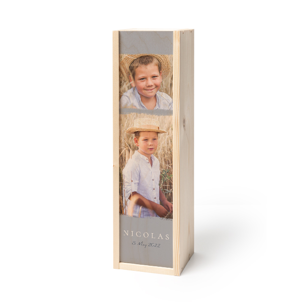Wooden gift box for bottle Wooden gift box for bottle