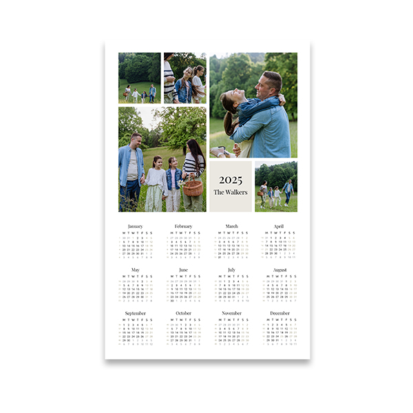 Jaarplanner 30 x 45 cm Jaarplanner 30 x 45 cm