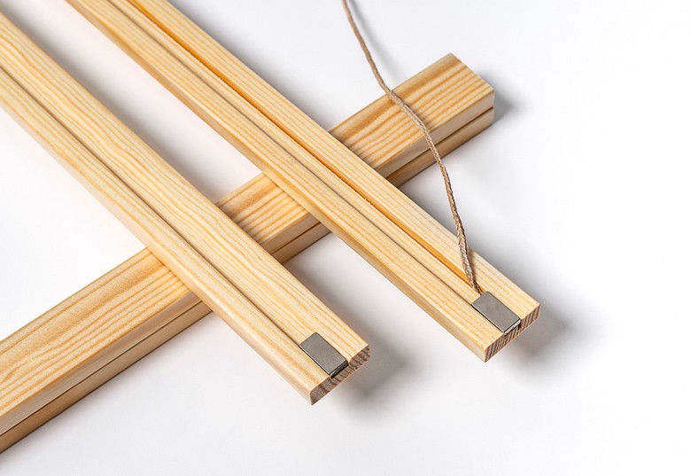 Jaarplanner met magnetische hanger