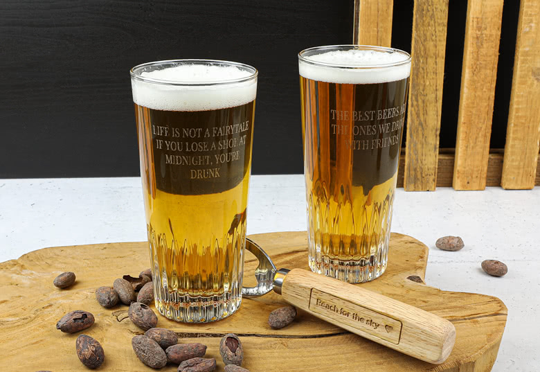 Bierglazen (set van 2)